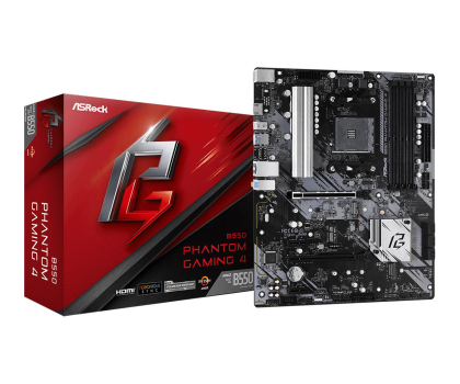 Płyta główna ASROCK Płyta główna B550 Phantom Gaming 4 AM4 4DDR4 HDMI M.2 ATX B550 PHANTOM GAMING 4